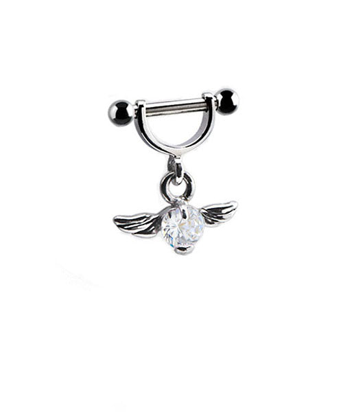 Angel Wing Nipple Barbell