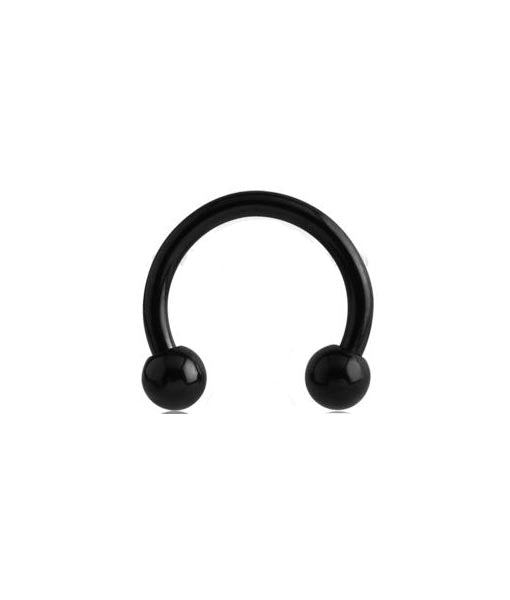 Midnight Horseshoe Barbell