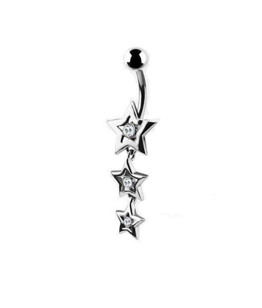 Stellar Cascade Belly Ring